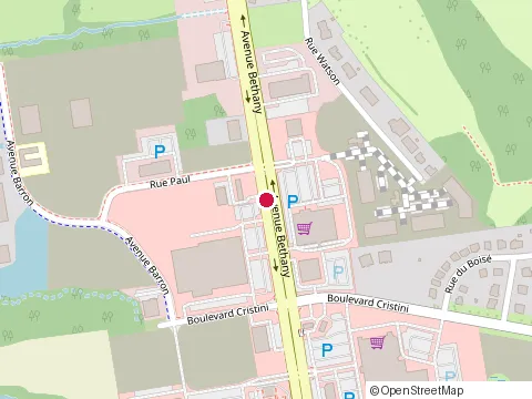 Location of Couche-Tard at 446 Av. Béthany, Lachute