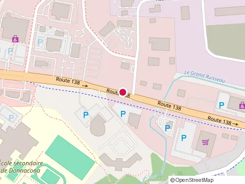 Location of Couche-Tard at 205 Qc-138, Donnacona