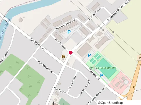 Location of Couche-Tard at 14855 Rue Dupuis, Mirabel