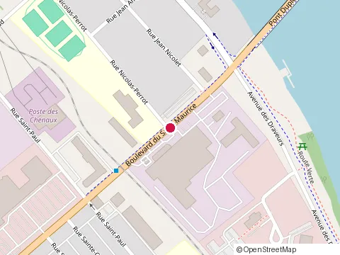 Location of Couche-Tard at 365 Boulevard du St Maurice, Trois-Rivières