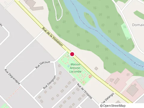 Location of Couche-Tard at 095 Rue de la Visitation #1, Saint-Charles-Borromée