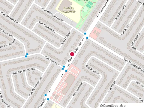 Location of Couche-Tard at 1190 Boul Iberville, Repentigny