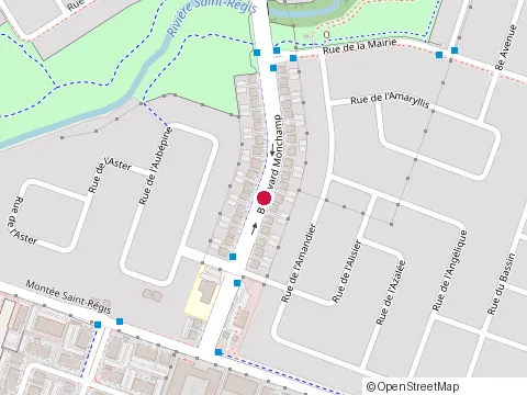 Location of Couche-Tard at 155 Montee St Regis, Saint-Constant