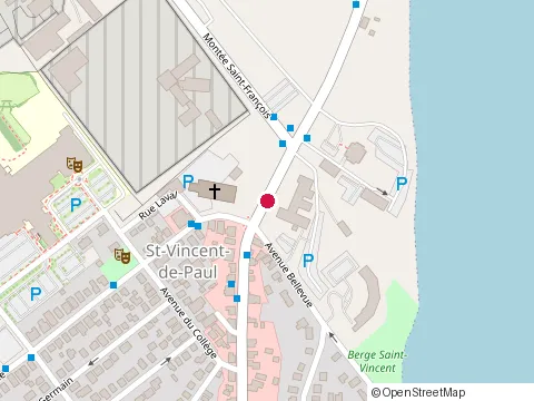 Location of Csc-Scc Correctional Learning And Development Centre at 5500 boulevard Lévesque E, Laval