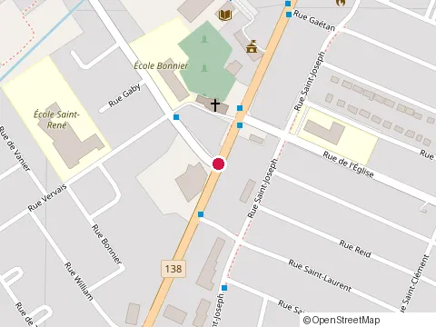Emplacement de Curves au 792 Boulevard Saint Jean Baptiste, Mercier
