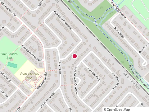 Location of Dairy Queen at 101-1355 Michele-Bohec Blvd, Blainville