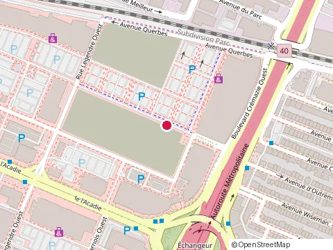 Emplacement de Desjardins - Montréal Marché Central au 1020 Rue du Marché Central, Montréal
