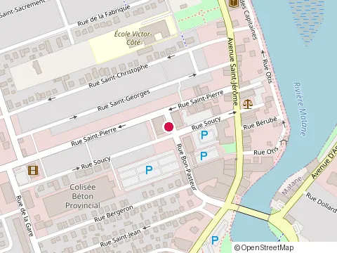 Location of Desjardins Business at 287 Rue du Bon-Pasteur, Matane