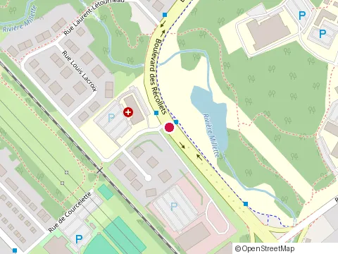 Location of Desjardins Entreprises - Trois-Rivières at 2000 Boulevard des Récollets, Trois-Rivières