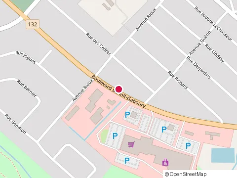 Location of Dollarama at 1760 Gaboury Galeries, Mont-Joli