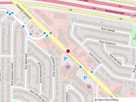 Location of Dollarama at 2232 Ch Gascon Esplanade, Terrebonne
