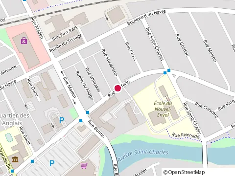Location of Dollarama at Centre Valleyfield 76 Rue Dufferin, Salaberry-de-Valleyfield