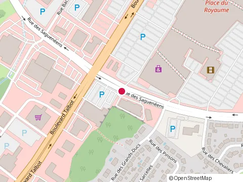 Location of Dollarama at 392 Rue des Saguenéens, Chicoutimi