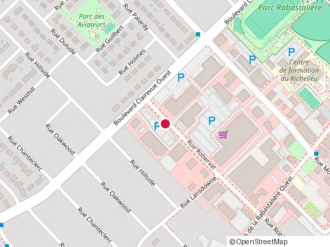 Location of Dollarama at 1285 Rue Roberval, Saint-Bruno