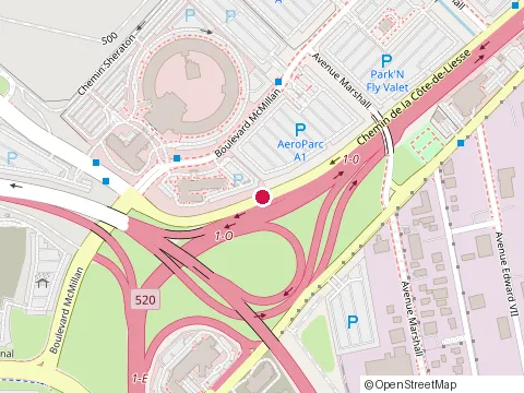 Location of Eclipse at 555 Bd Mcmillan, Montréal