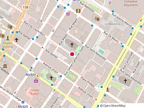 Location of Egis at 1450 Rue City Councillors Suite 210, Montréal
