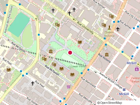 Location of Ey at 900 Boulevard de Maisonneuve Ouest, Montréal