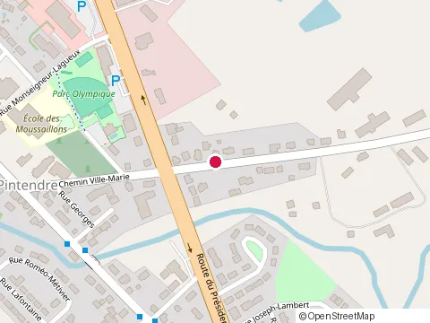 Location of Ferme Origine at 1001 Ch des Îles, Levis