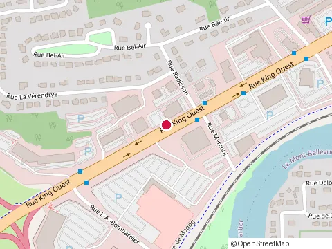 Location of Financière Liberté 55 Une Division de la London Life Compagnie d'Assurance-Vie at 100-3425 Rue King O, Sherbrooke
