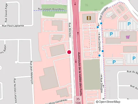 Location of Garden Centre At Rona at 170 Rue Moreau, Saint-Jean-sur-Richelieu