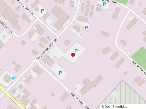 Location of Ghd at 491 Rue Jean-Marie-Leblanc, Rimouski