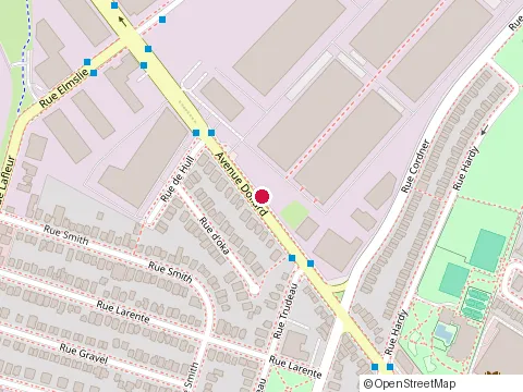 Location of Greif Bros Canada Inc at 2555 Dollard Ave, LaSalle