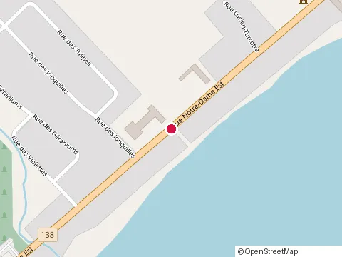 Location of Hexagone Bar at 1620 Rue Notre-Dame Centre, Trois-Rivières