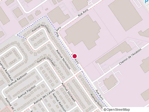 Location of Hydro Extrusion Canada Inc at 325 Avro, Pointe-Claire
