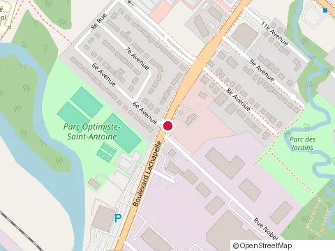 Location of Hydro Québec at 248-999 Rue Nobel, Saint-Jérôme