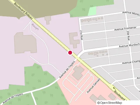 Emplacement de Hydro-Quebec au 1095 Rue Saguenay, Rouyn-Noranda