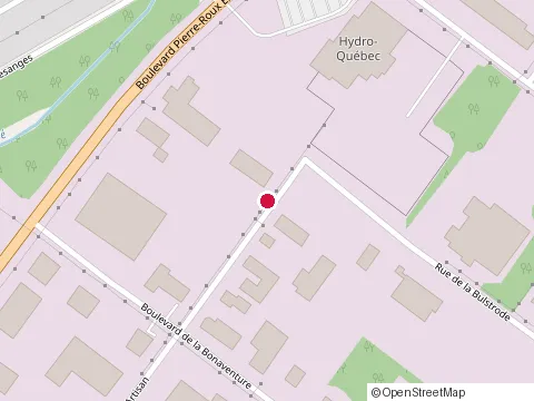 Location of Hydro-Québec at 879 Boulevard Pierre-Roux Ouest, Victoriaville