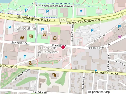 Location of Ia Financial Group : Chicoutimi Agency at 255 Rue Racine E #800, Chicoutimi