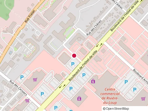 Location of Ia Financial Group : Rivière-du-Loup Agency at 320 de l'Hôtel de Ville Bureau 200, Rivière-du-Loup