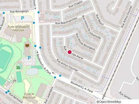 Location of Icy Blvd at 100 Boul. Brien, Repentigny