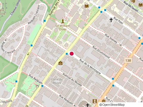 Location of Indigenous Health Professions Program at 3605 Rue de la Montagne Faculty Of Medicine Mcgill University, Montréal