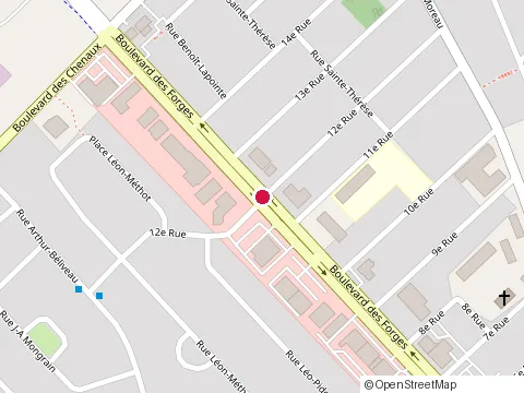 Location of Jean Coutu at 5705 Boulevard des Forges, Trois-Rivières