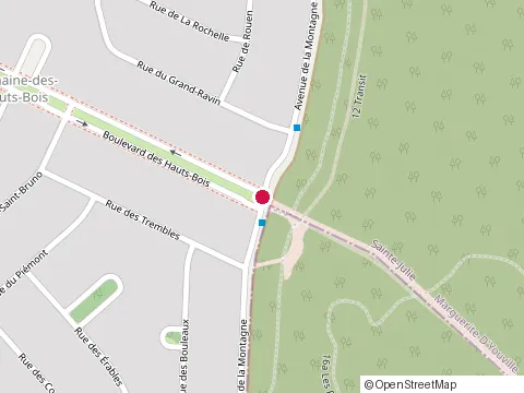 Location of Jean Coutu at 99 Boulevard des Hauts-Bois, Sainte-Julie