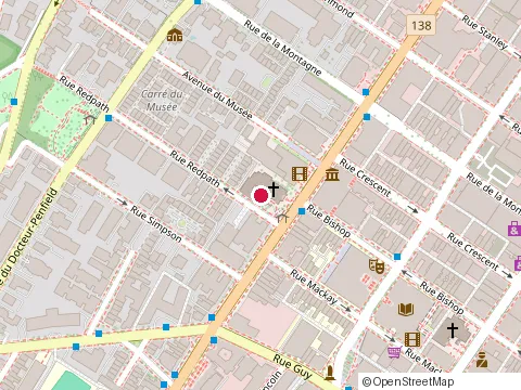 Emplacement de Joshua Fagan Real Estate Services Inc. au 1451 Sherbrooke St W, Montréal