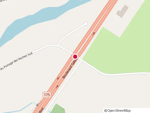 Location of Laterrière - Rio Tinto at 6301 Bd Talbot, Laterrière