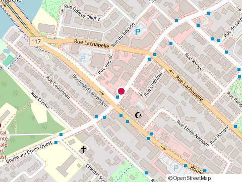 Location of Lave Auto Bitar at 6155 boulevard Gouin O, Montréal