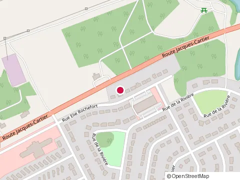 Location of Leclerc de Lune at 12A Rue Élie-Rochefort, Port-Cartier