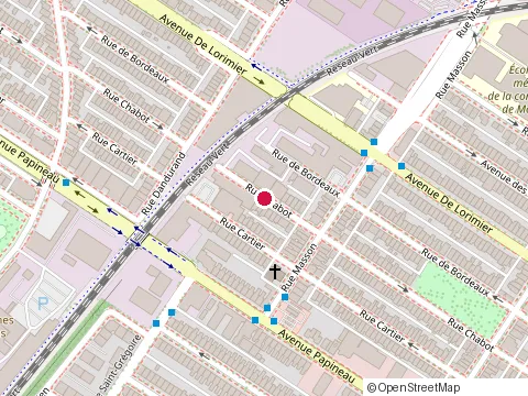 Location of les Consultables Inc. at 5520 Rue Chabot Local 210, Montréal