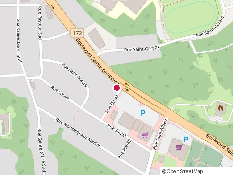 Location of Mcdonald'S at 717 Boul. Sainte-Geneviève, Chicoutimi