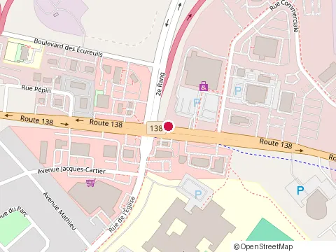 Location of Mcdonald'S at 325 Rte 138, Donnacona