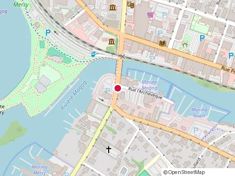 Location of Mcdonald'S at 33 Rue Merry S, Magog