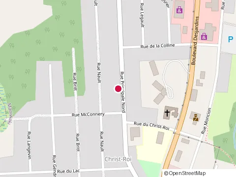 Location of Mcdonald'S at 182 Rue Principale S, Maniwaki