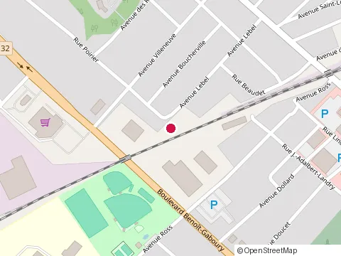 Location of Mcdonald'S at 1300 Bd Benoît-Gaboury, Mont-Joli