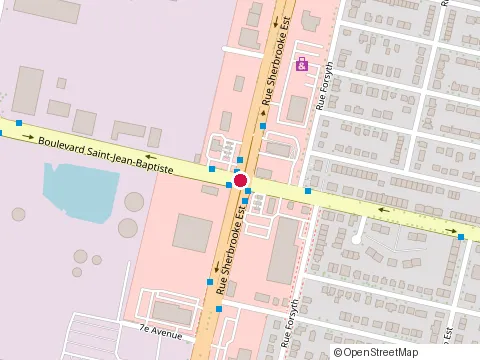 Location of Mcdonald'S at 12090 Sherbrooke St E, Pointe-aux-Trembles