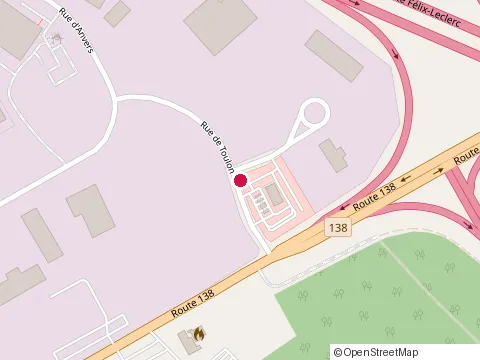 Location of Mcdonald'S at 20 de Toulon, Saint-Augustin-de-Desmaures