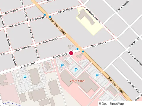 Location of Mcdonald'S at 220 Rue Victoria, Sorel-Tracy